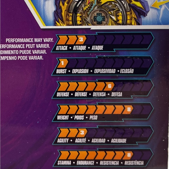 2335-MMT Beyblade Burst Surge SPEED STORM  MIRAGE FAFNIR F6 Starter Pack NEW - Picture 10 of 13